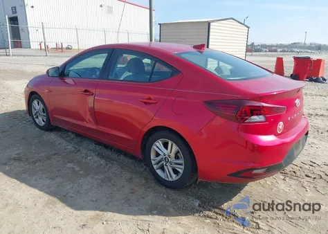 2020 Hyundai Elantra Sel из США, поврежденный, VIN 5NPD84LF1LH552518